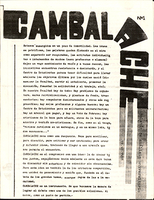 Cambalache (1985-1986)