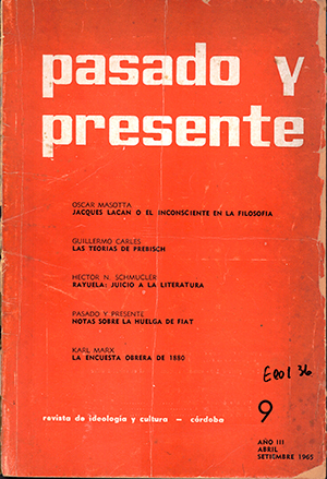 Pasado y Presente N9