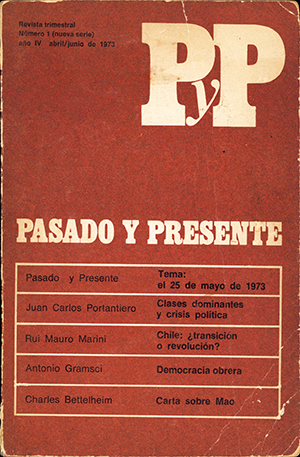 Pasado y Presente N1 (Segunda Época)