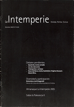 La Intemperie N17
