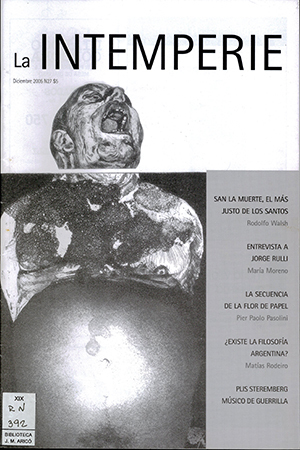 La Intemperie N27